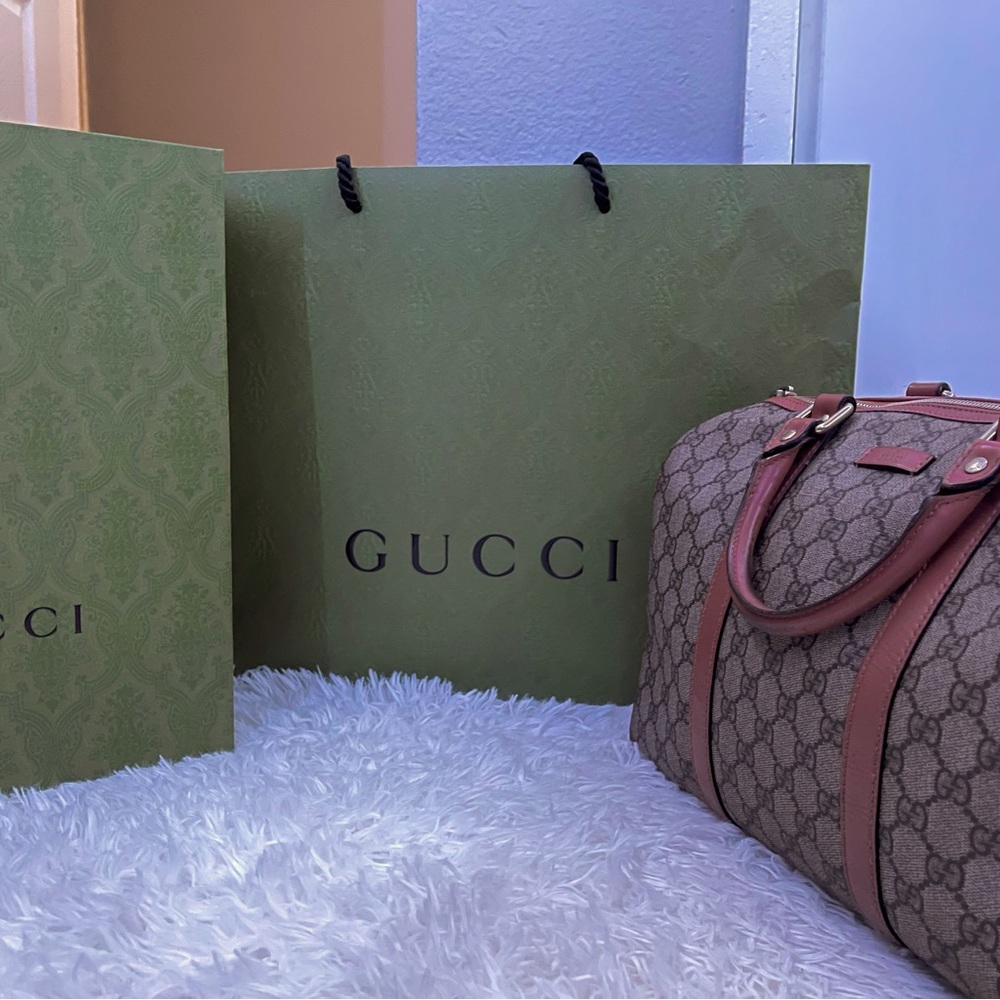 Title: Gucci Joy Boston Bag GG - Picture 4 of 4